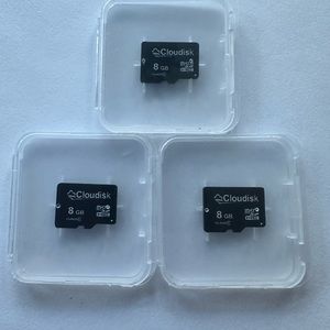 Cloudisk 8 GB Micro SD Card (set of 3)